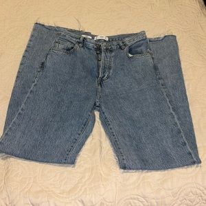 COPY - Mango Womens Jeans Raw Hem Nora  sz 4